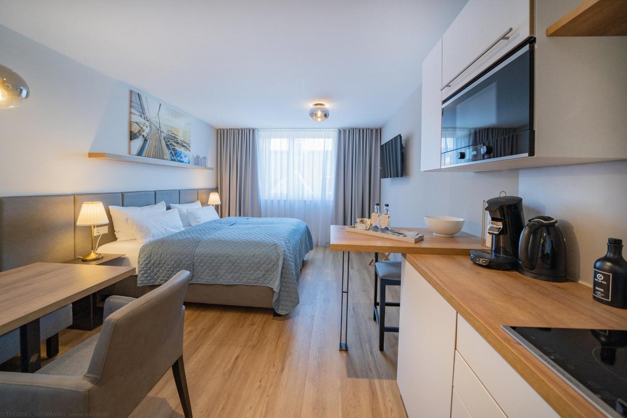 Bodenseezeit Apartmenthotel Garni Линдау Экстерьер фото